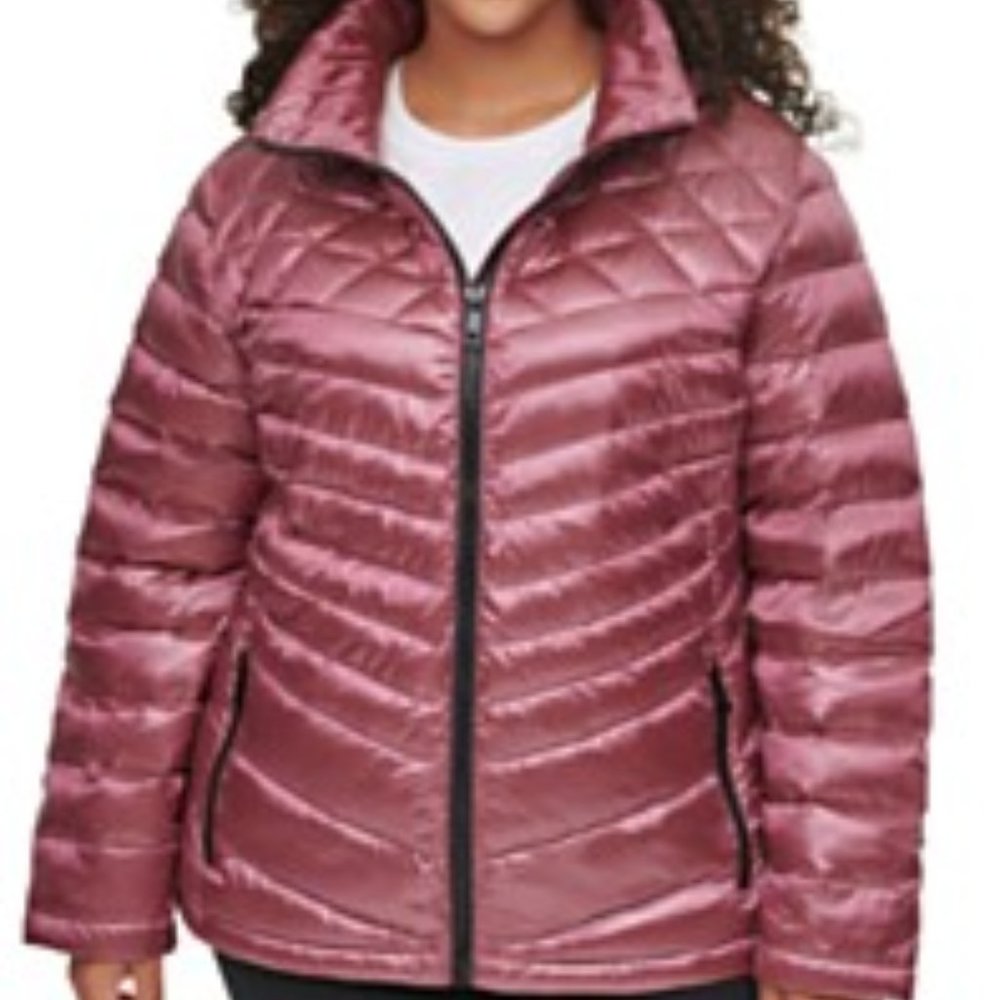Brand New Calvin Klein Down-Filled Puffer Packable Jacket XXL